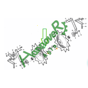 Диск зубчастий Kverneland RF07198